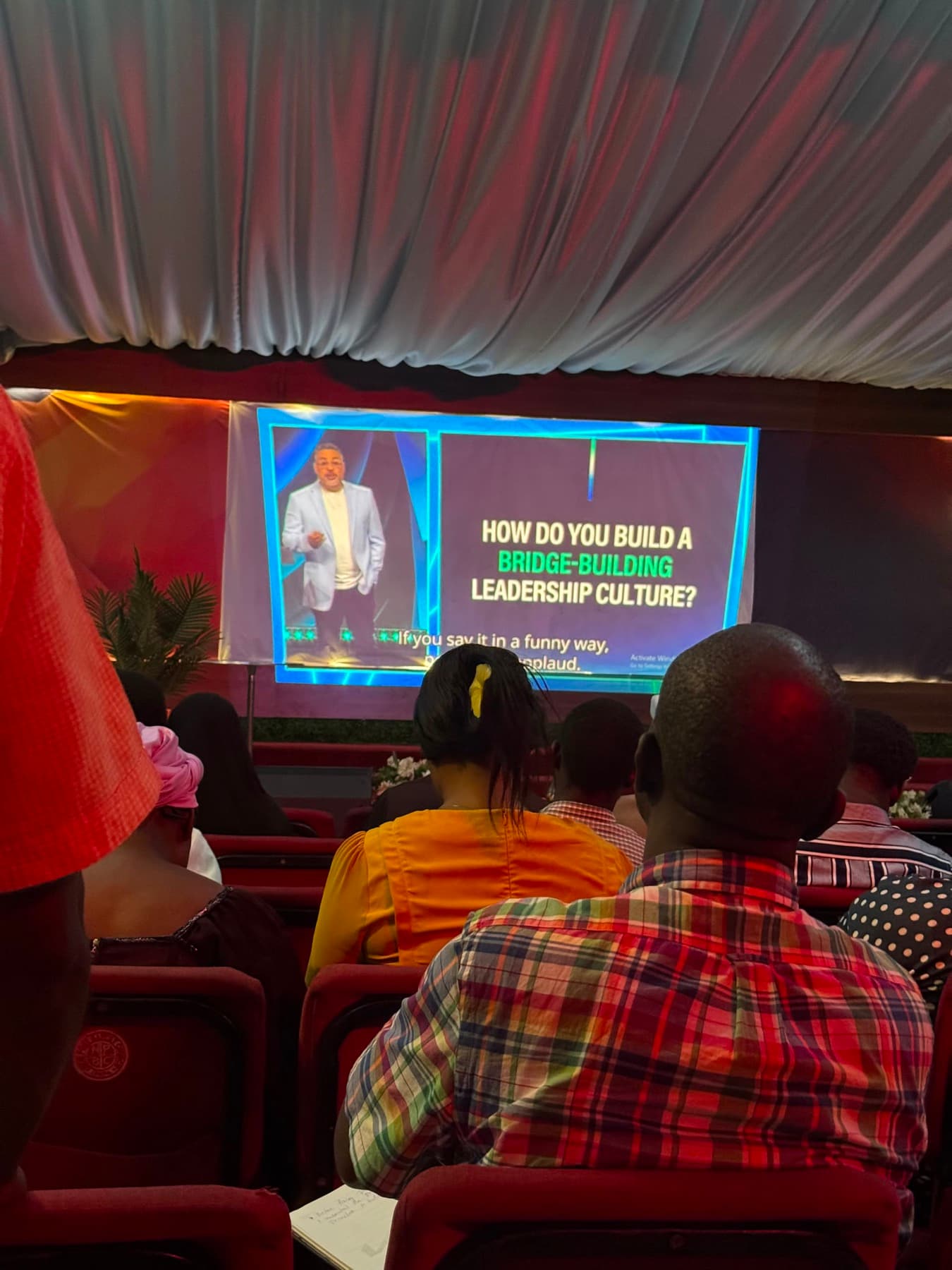 Delegates in session at the The Global Leadership Summit, Apapa